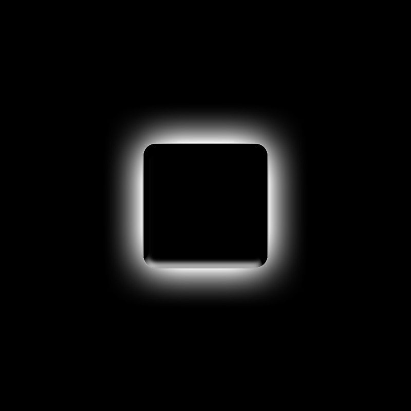 ORACLE Lighting Universal Illuminated LED Letter Badges - Matte Blk Surface Finish - I - 3141-I-001