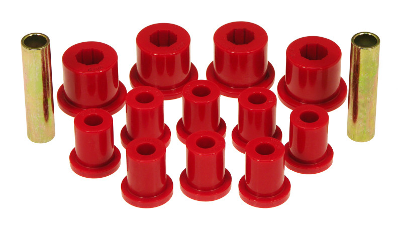 Prothane 70-74 AMC AMX/Javelin Spring & Shackle Bushings - Red - 1-1010