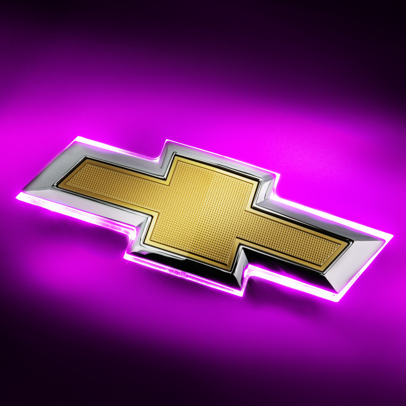 Oracle 16-19 Chevrolet Camaro Illuminated Bowtie - Dual Intensity - Pink - 3461-009