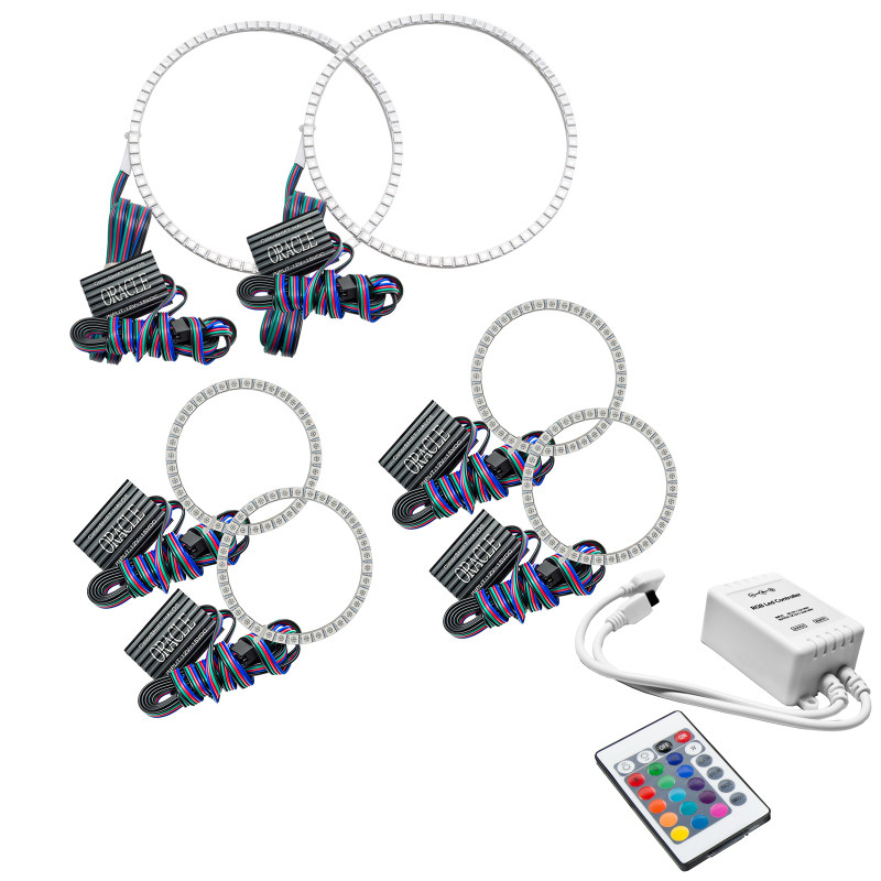 Oracle Nissan Frontier 01-04 Halo Kit - Triple - ColorSHIFT w/ Simple Controller - 3564-504