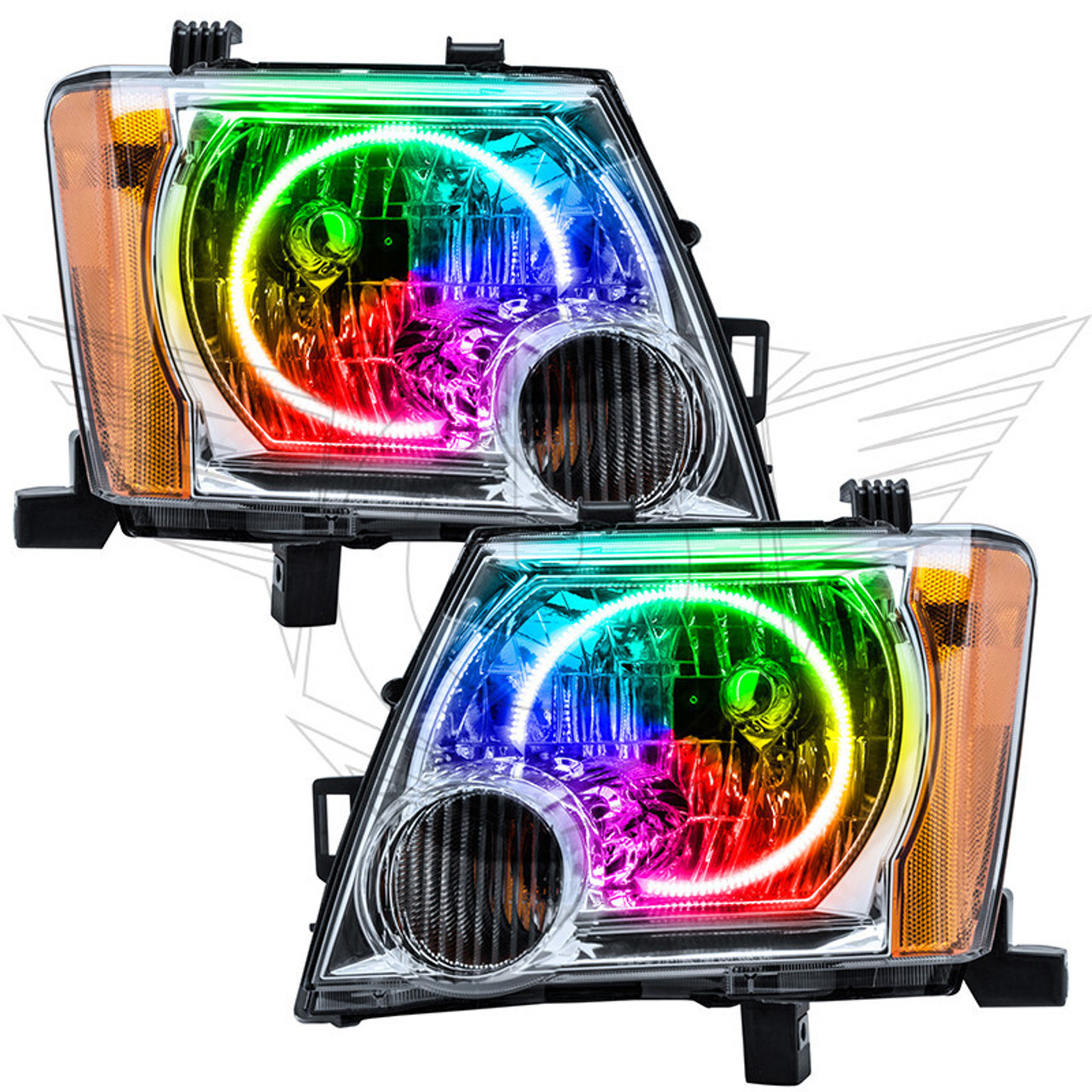 Oracle Nissan Xterra 05-14 Halo Kit - ColorSHIFT w/ 2.0 Controller - 3565-333