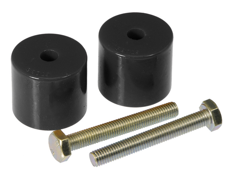Prothane 97-04 Jeep TJ Rear Bump Stop Spacer Kit - Black - 1-1707-BL
