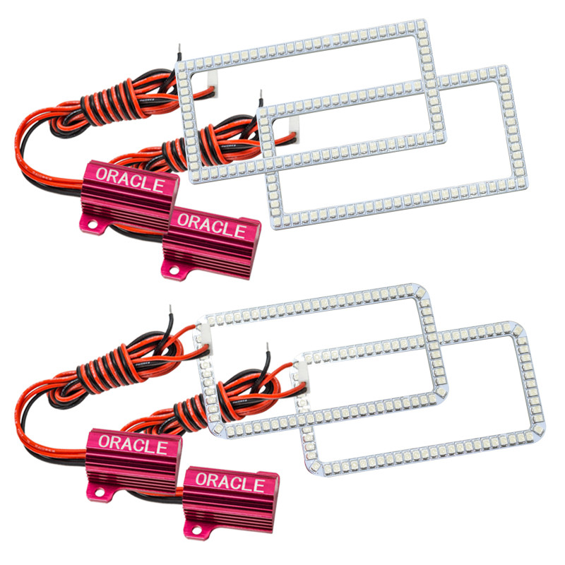 Oracle Ford F-150 15-17 LED Projector Headlight Halo Kit - White - 3957-001