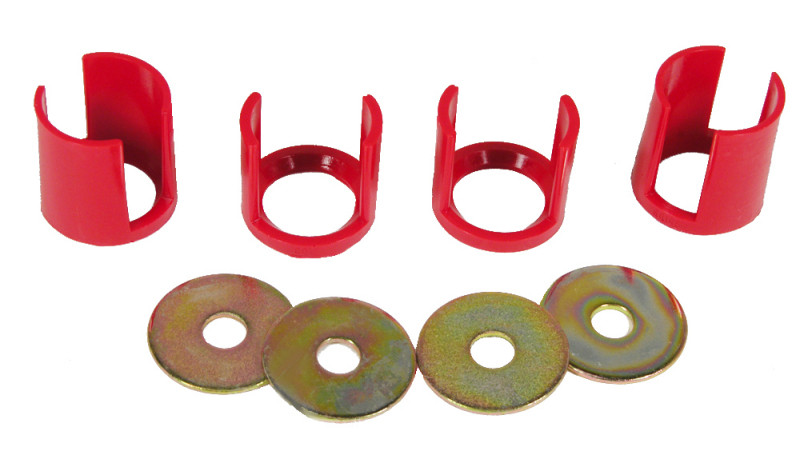 Prothane 60+ Jaguar MKI/MKII Upper Front or Rear Torque Arm Bushings - Red - 11-46025