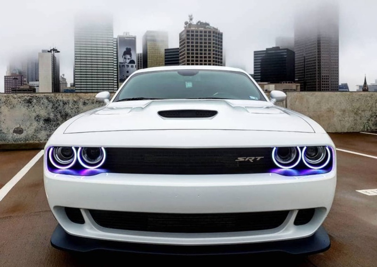 Oracle 15-21 Dodge Challenger Dynamic Surface Mount Headlight Halo Kit - - Dynamic - 3990-332