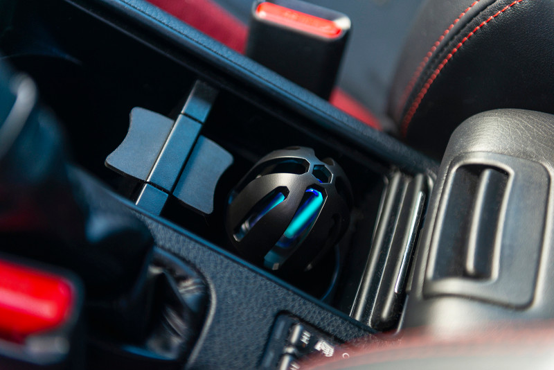 Oracle 3W UV-C Mini Sterilization Lamp- Portable UVGI Disinfection Device (Black) - Black - 3W-UV-CB