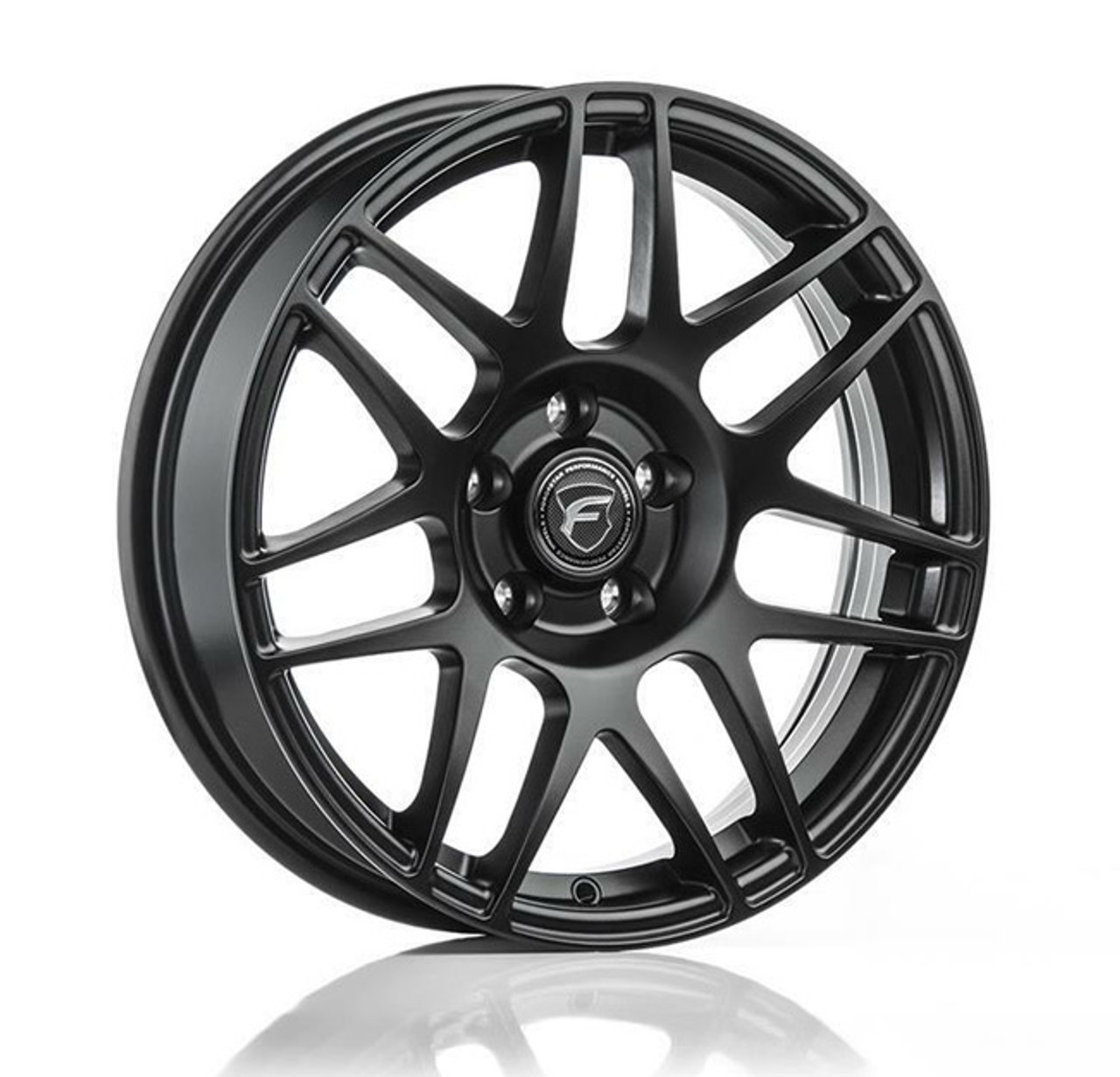 Forgestar F14 Drag 18x5 Wheels - Set of 2 - Matte Black (F14DRAG185MB)