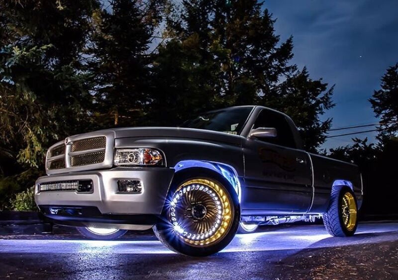 Oracle LED Illuminated Wheel Rings - ColorSHIFT - 15in. - ColorSHIFT No Remote - 4210-334