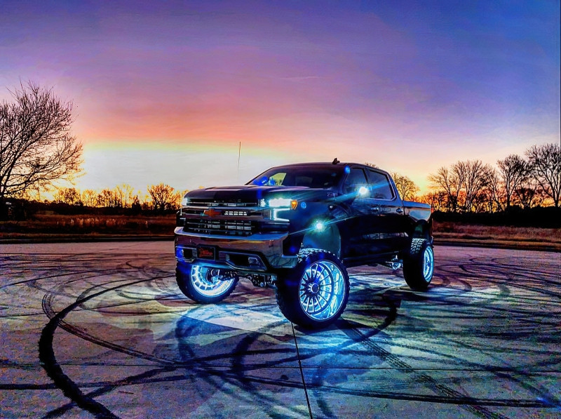 Oracle LED Illuminated Wheel Rings - ColorSHIFT Dynamic - ColorSHIFT - Dynamic - 4215-332