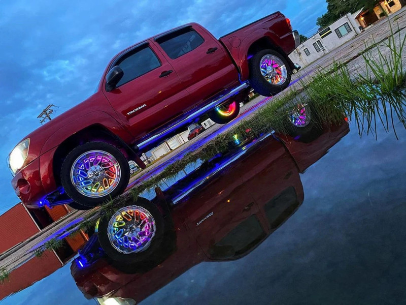 Oracle LED Illuminated Wheel Rings - ColorSHIFT Dynamic - ColorSHIFT - Dynamic - 4215-332