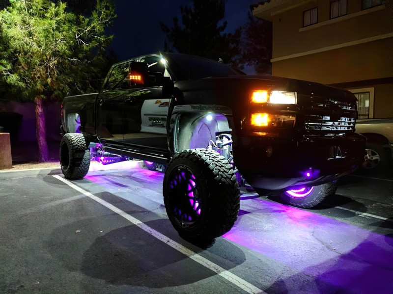 Oracle LED Illuminated Wheel Rings - ColorSHIFT No Remote - ColorSHIFT No Remote - 4215-334