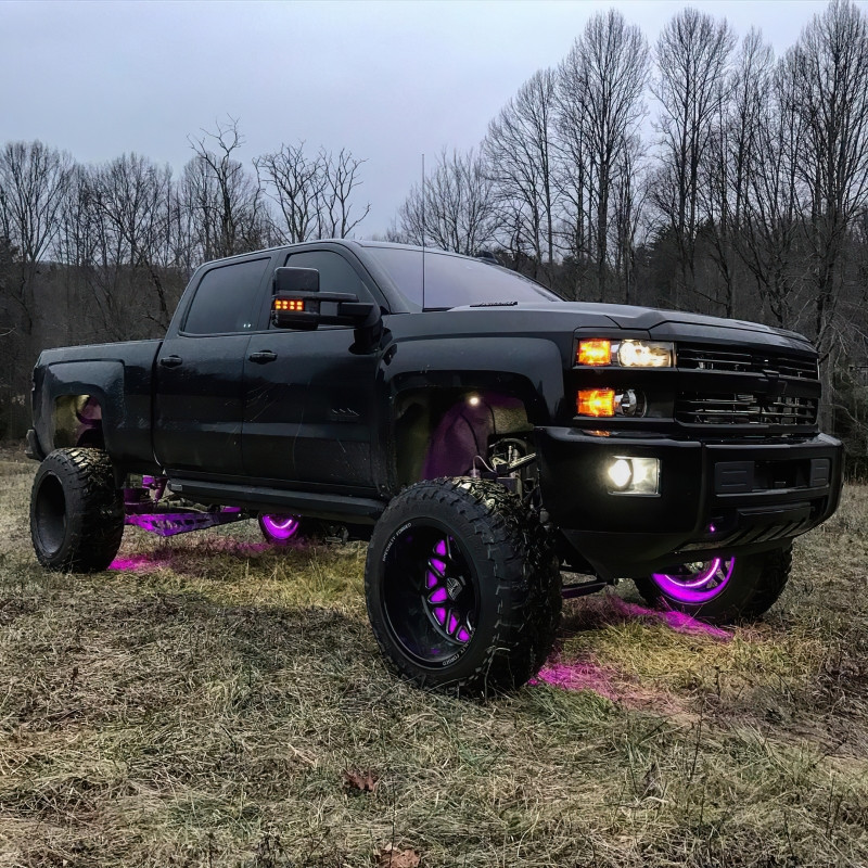 Oracle LED Illuminated Wheel Rings - ColorSHIFT No Remote - ColorSHIFT No Remote - 4215-334