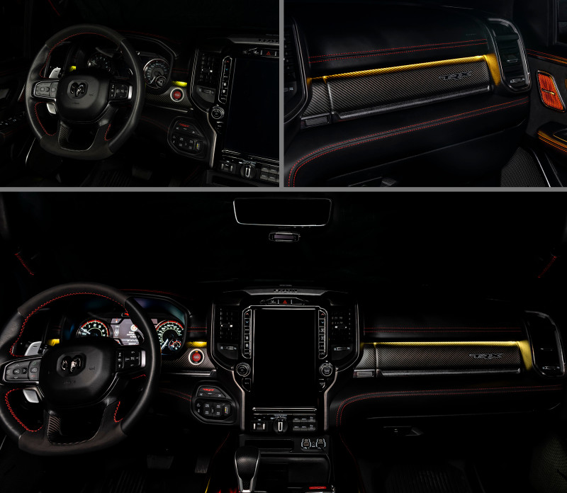 Oracle 19-22 RAM Complete Interior Ambient Lighting ColorSHIFT RGB Conversion Kit - 4235-333
