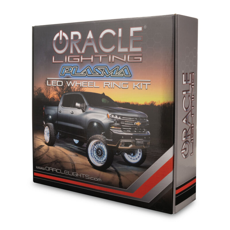 ORACLE Lighting LED Illuminated Wheel Rings 16.5in PLASMA ColorSHIFT w/BC2 Bluetooth Controller - 4238-BC2