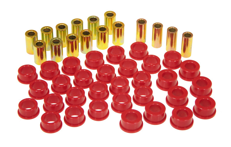 Prothane 89-94 Nissan 240SX Rear Control Arm Bushings - Red - 14-304