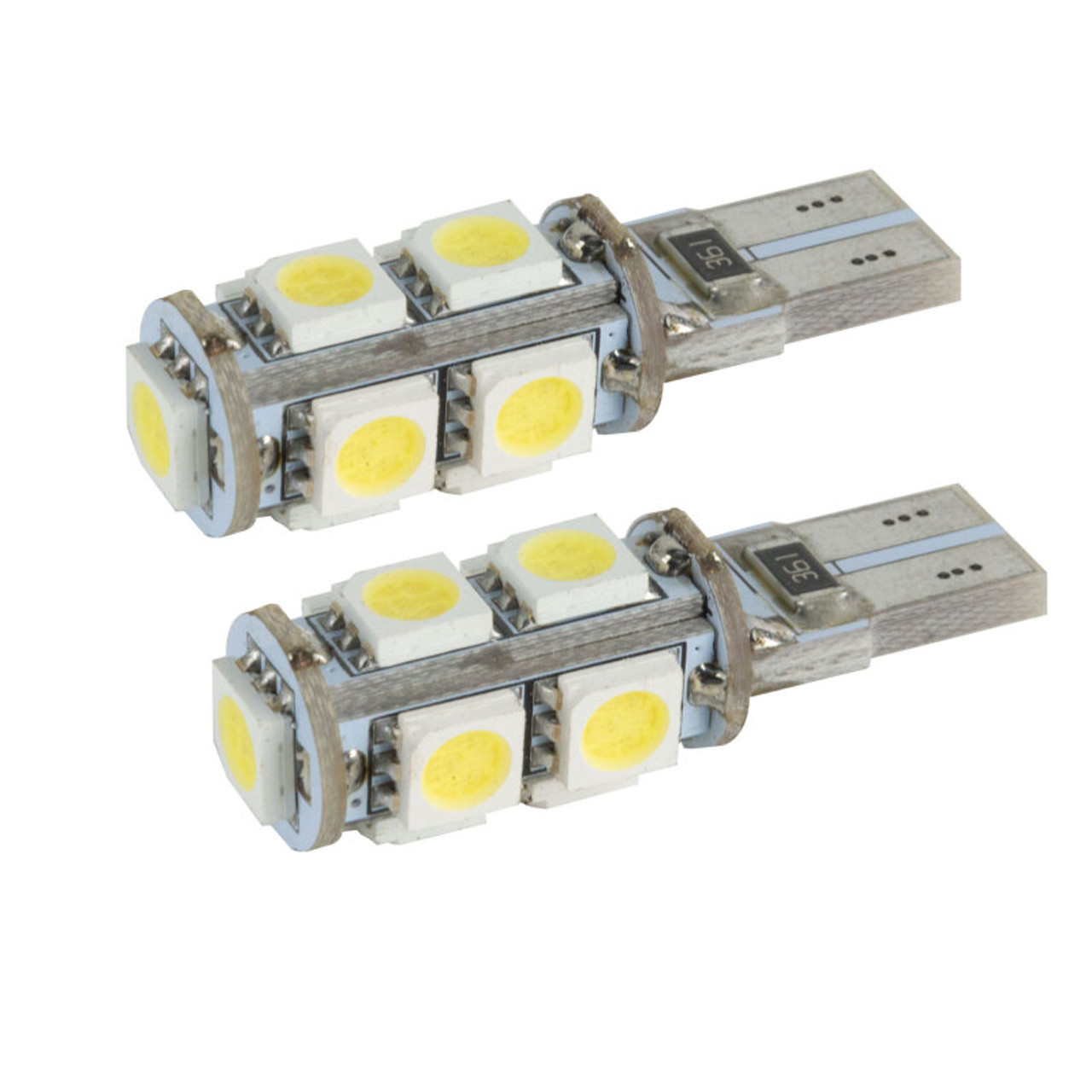 Oracle T10 9 LED 3 Chip SMD Bulbs (Pair) - Cool White - 4804-001