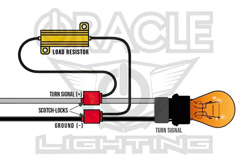 Oracle 3157 Switchback + Load Equalizer Kit - Amber/White - 4830-005