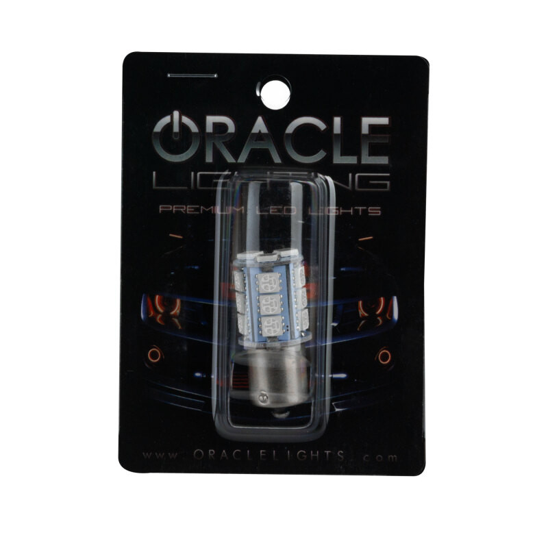 Oracle 1156 18 LED 3-Chip SMD Bulb (Single) - Red - 5105-003