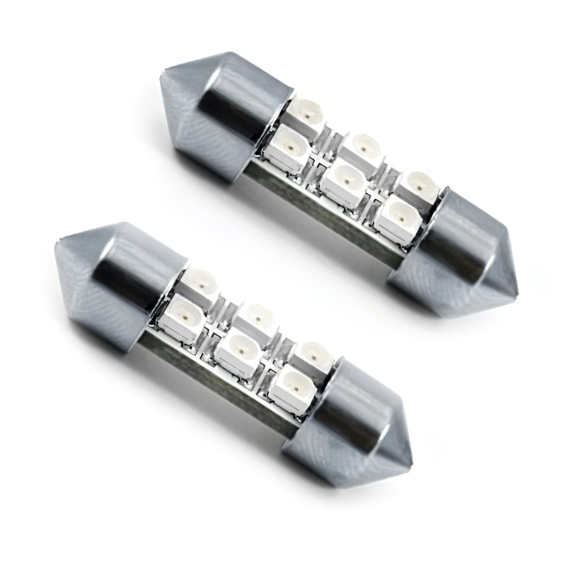 Oracle 31MM 6 LED SMD Festoon Bulbs (Pair) - Cool White - 5201-001