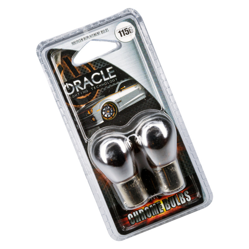 Oracle 1156 Chrome Bulbs (Pair) - Amber - 5506-005