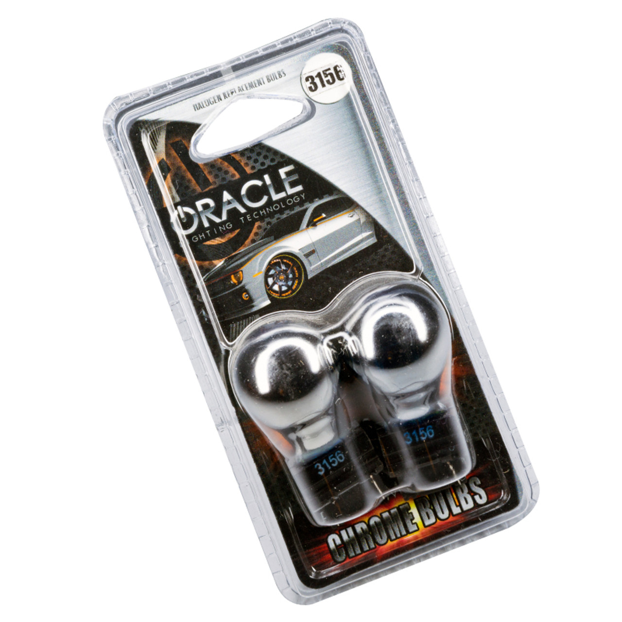 Oracle 3156 Chrome Bulbs (Pair) - Amber - 5510-005