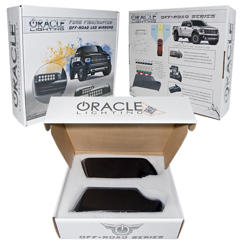 Oracle 09-14 Ford F150/Raptor Off-Road Mirrors - 6000K - 5752-001