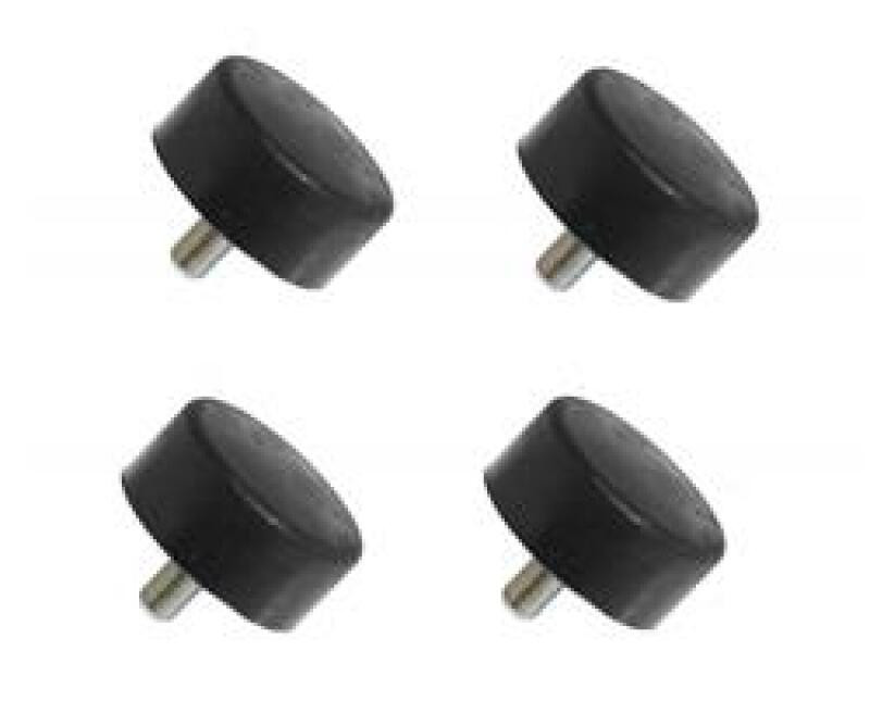 Prothane Toyota Tacoma Front Bump Stops - Black - 18-1301-BL