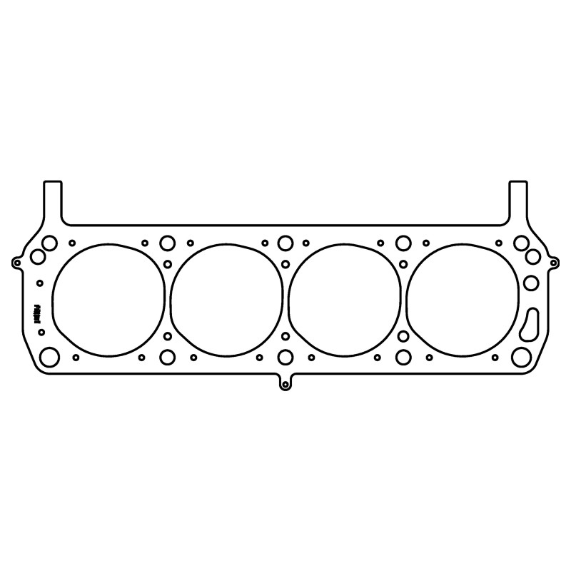 Cometic Ford 302/351W Windsor V8 .075in MLS Cylinder Head Gasket - 4.150in Bore - SVO/Yates - LHS - C5362-075