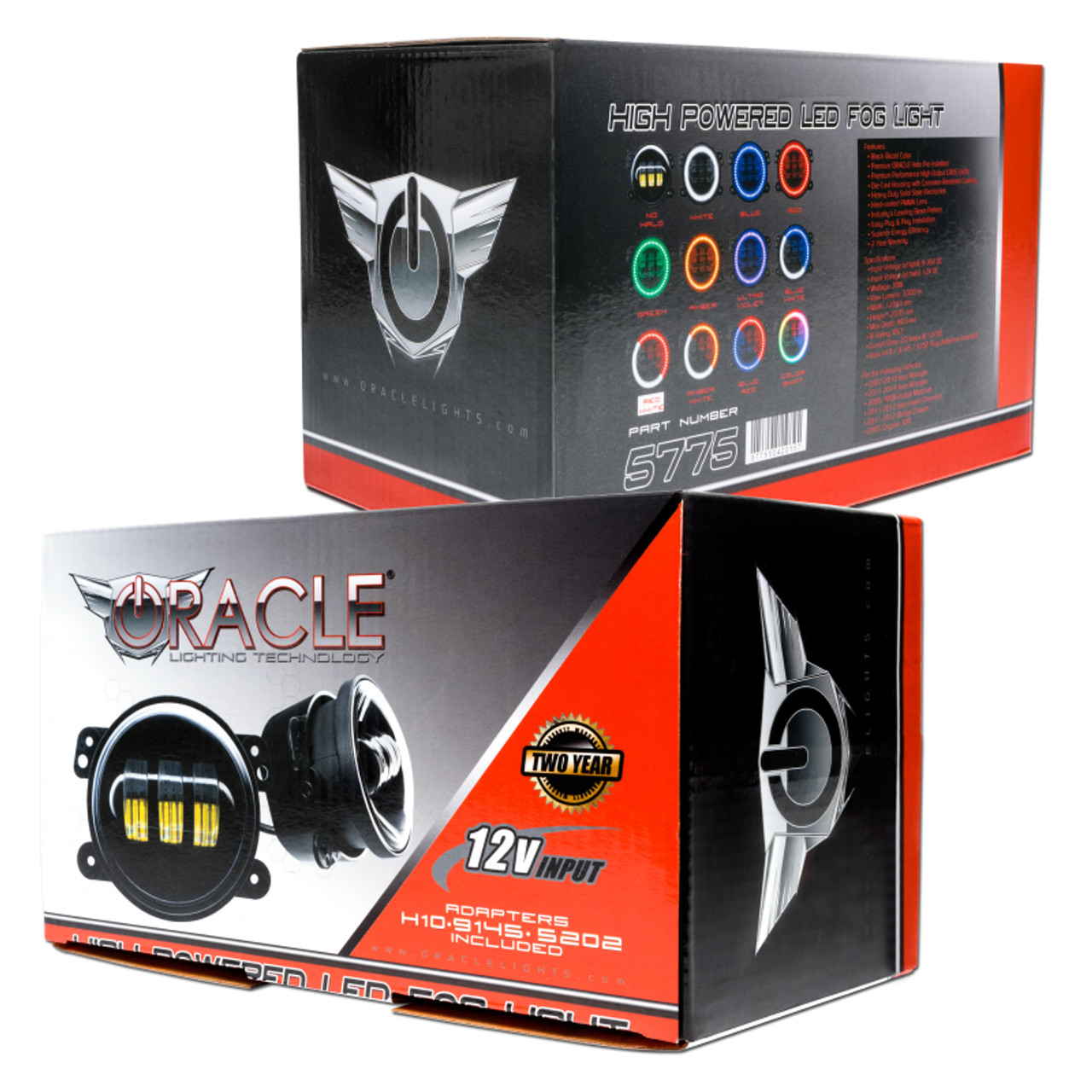 Oracle High Powered LED Fog Lights - Green - 5775-004