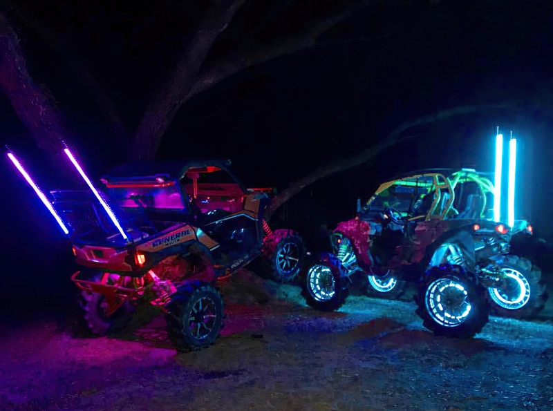 Oracle Off-Road 4ft LED Whip - ColorSHIFT - 5781-333