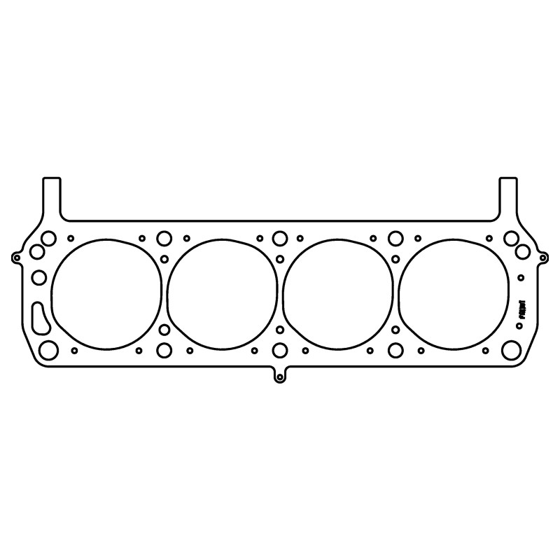 Cometic Ford 302/351W Windsor V8 .075in MLS Cylinder Head Gasket - 4.150in Bore - SVO/Yates - RHS - C5363-075