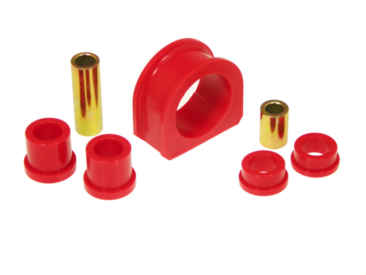 Prothane 95-00 Toyota Tacoma 4wd Steering Rack Bushings - Red - 18-701