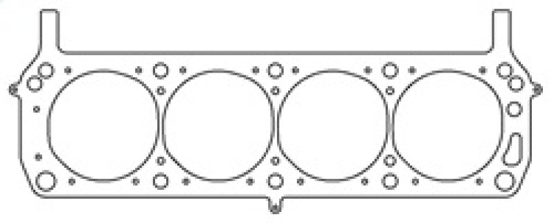 Cometic Ford 302/351W Windsor V8 .075in MLS Cylinder Head Gasket - 4.180in Bore - SVO/Yates - LHS - C5364-075