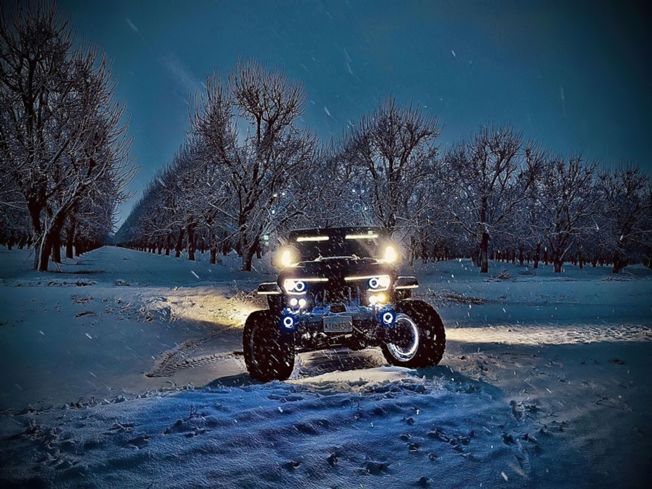 Oracle Vector Jeep Wrangler JK Grille Halo Kit - ColorSHIFT w/ BC1 Controller - 5835-335