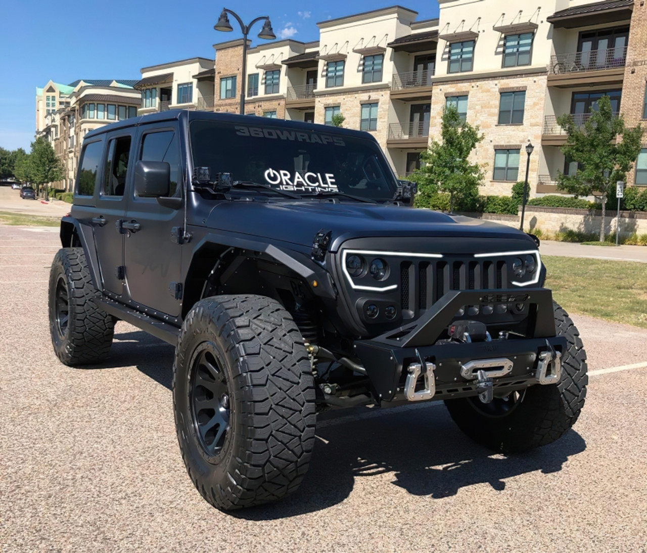 Oracle VECTOR Series Full LED Grille - Jeep Wrangler JL/JT - NA - 5837-PRO