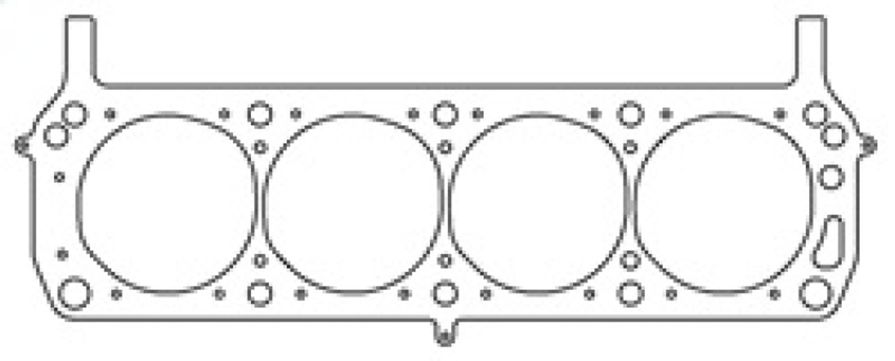 Cometic Ford 302/351W Windsor V8 .086in MLS Cylinder Head Gasket - 4.180in Bore - SVO/Yates - LHS - C5364-086
