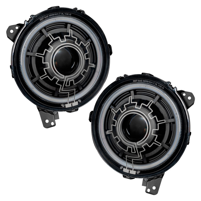 Oracle Lighting 18-22 Jeep Wrangler JL Oculus Bi-LED Projector Headlights - 5839-111
