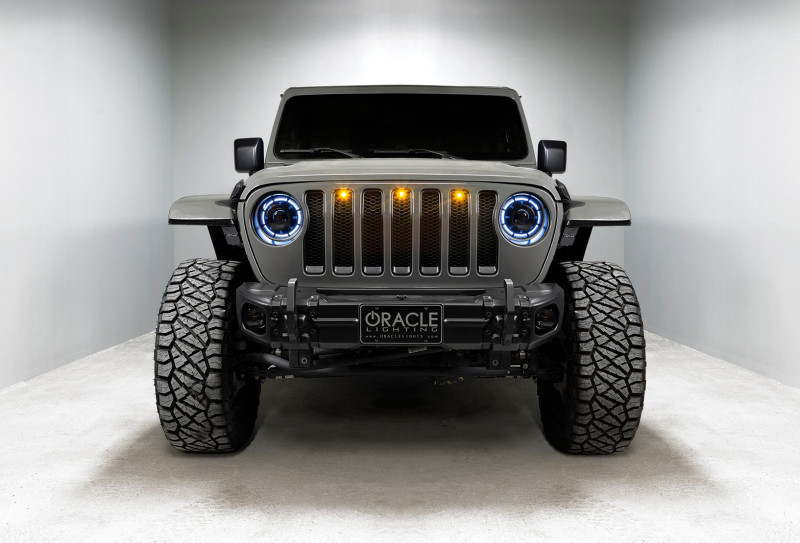 Oracle Oculus Bi-LED Projector Headlights for Jeep JL/Gladiator JT - ColorSHIFT 2 - 5839-333
