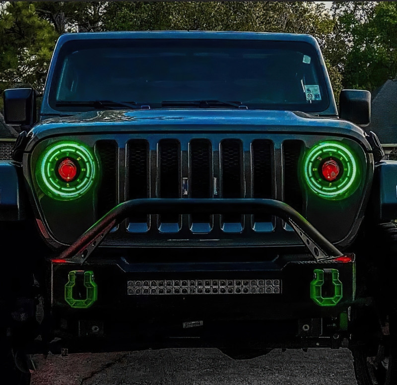 Oracle Oculus Bi-LED Projector Headlights for Jeep JL/Gladiator JT - ColorSHIFT 2 - 5839-333