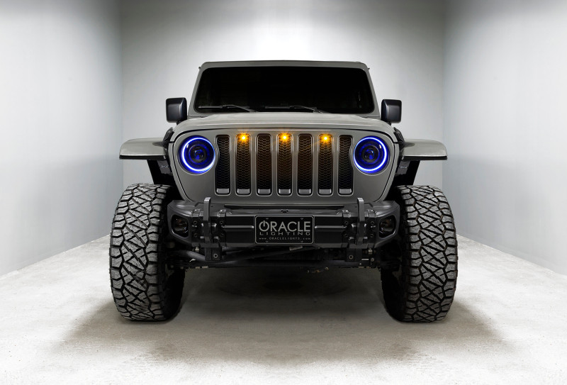 Oracle Oculus Bi-LED Projector Headlights for Jeep JL/Gladiator JT - ColorSHIFT 2 - 5839-333