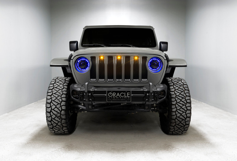 Oracle Oculus Bi-LED Projector Headlights for Jeep JL/Gladiator JT - ColorSHIFT 2 - 5839-333