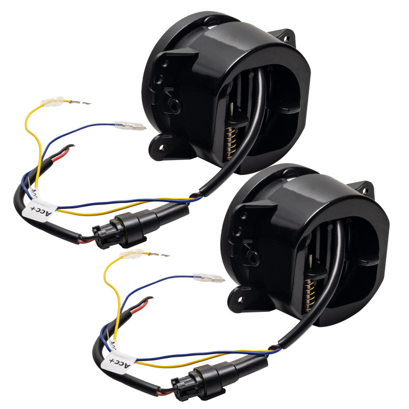 Oracle Jeep Wrangler JK/JL/JT High Performance W LED Fog Lights - Red - 5846-003