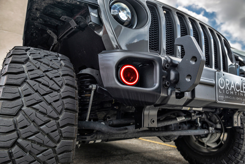 Oracle Jeep Wrangler JK/JL/JT High Performance W LED Fog Lights - w/o Controller - 5846-334