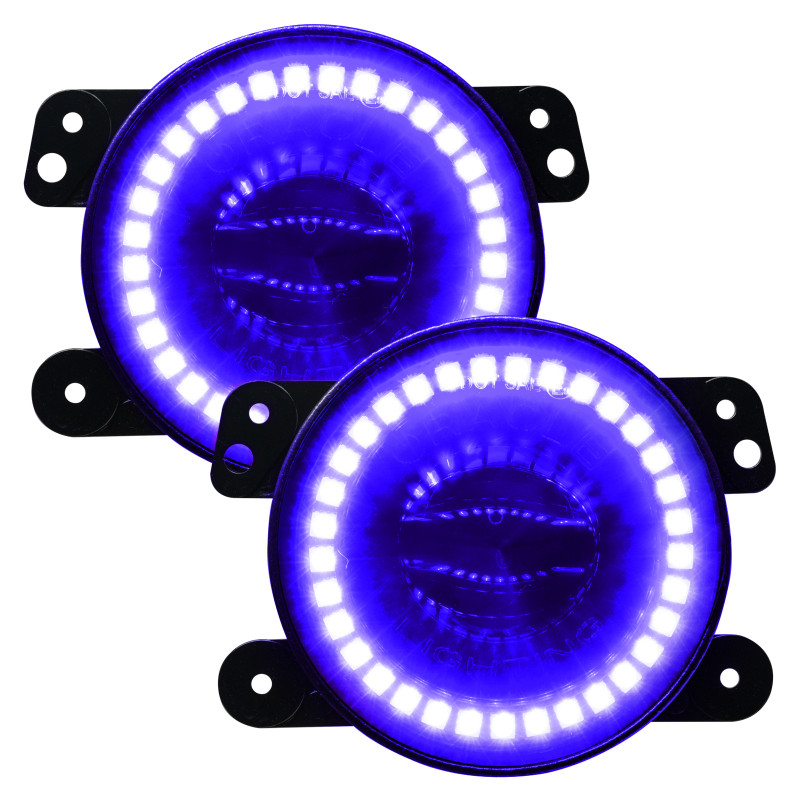 Oracle Jeep Wrangler JK/JL/JT High Performance W LED Fog Lights - w/o Controller - 5846-334