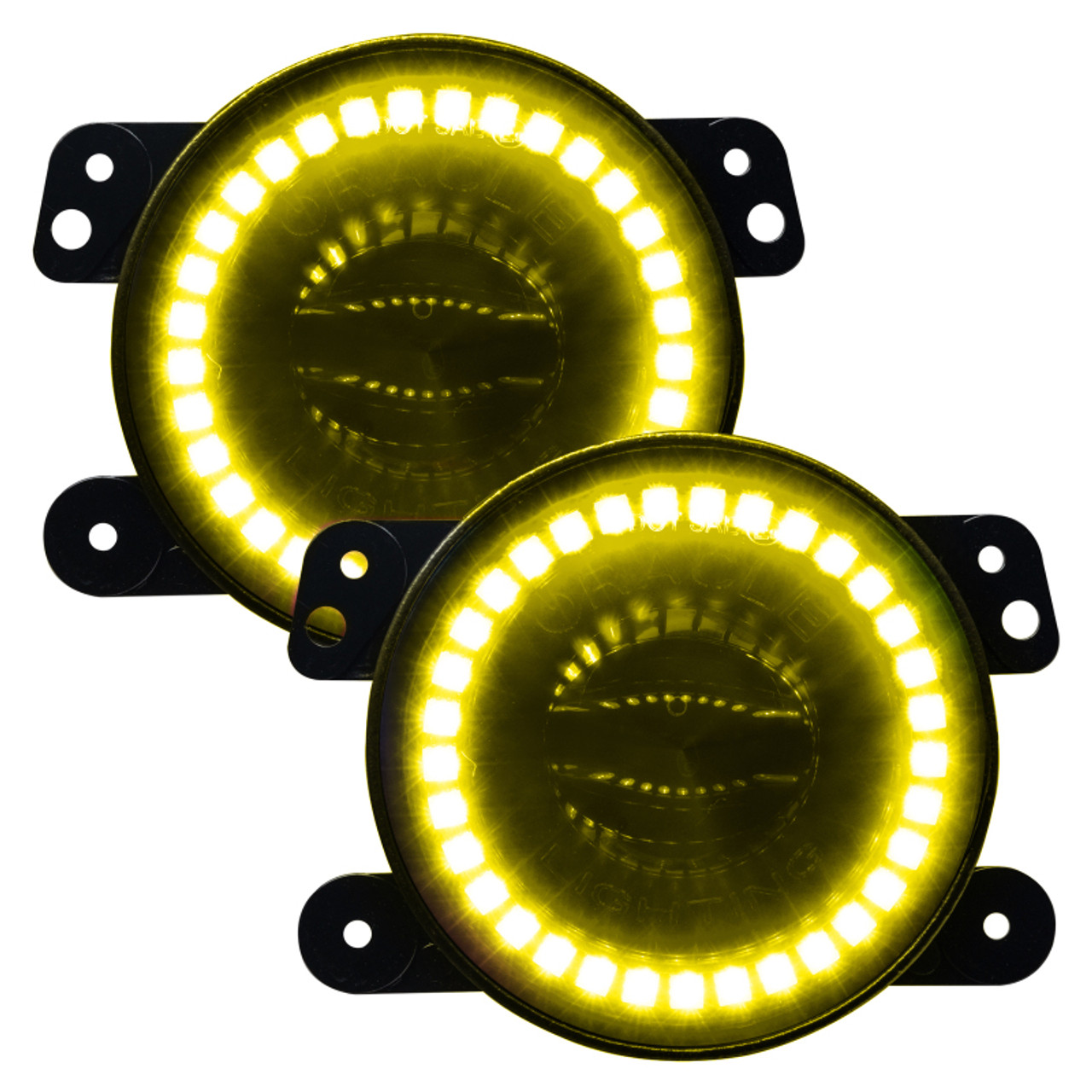 Oracle Jeep Wrangler JK/JL/JT High Performance W LED Fog Lights - w/o Controller - 5846-334