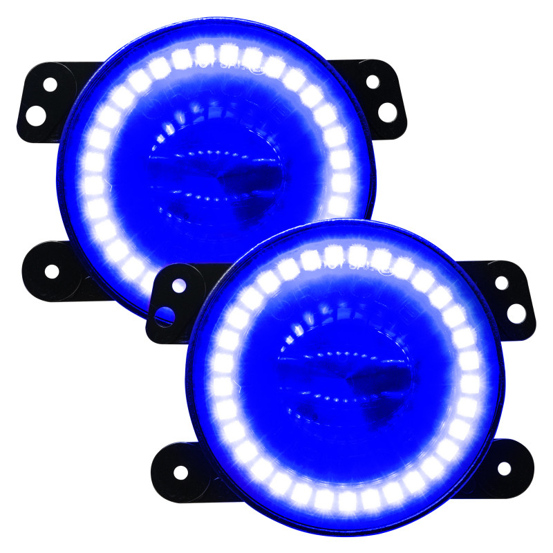 Oracle Jeep Wrangler JK/JL/JT High Performance W LED Fog Lights - w/o Controller - 5846-334