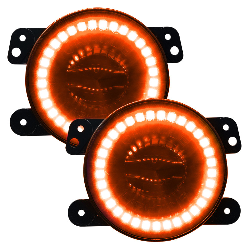 Oracle Jeep Wrangler JK/JL/JT High Performance W LED Fog Lights - w/o Controller - 5846-334