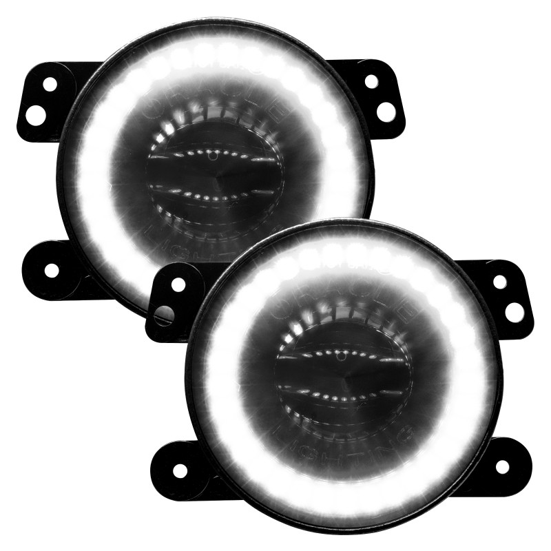 Oracle Jeep Wrangler JK/JL/JT High Performance W LED Fog Lights - w/o Controller - 5846-334