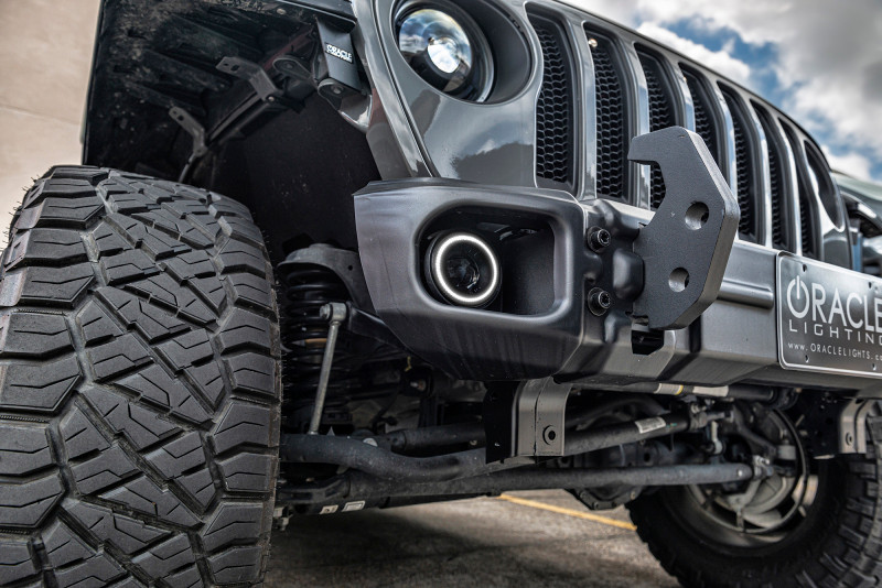 Oracle Jeep Wrangler JL/Gladiator JT Sport High Performance W LED Fog Lights - White - 5847-001