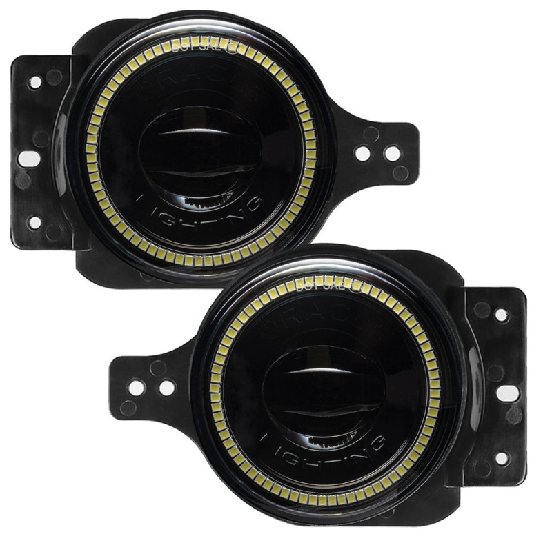 Oracle Jeep Wrangler JL/Gladiator JT Sport High Performance W LED Fog Lights - White - 5847-001